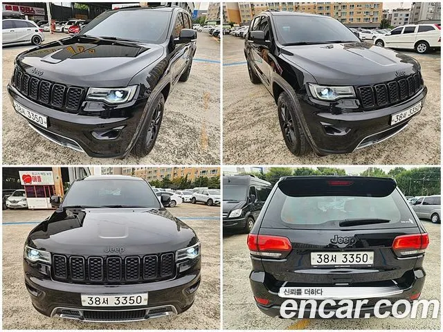 JEEP GRAND CHEROKEE 2017 — 156 339 км, чёрный, Корея — под ключ — фото 1