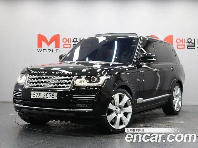 LAND ROVER RANGE ROVER — из Кореи под ключ