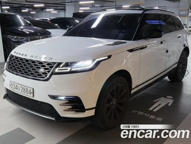 LAND ROVER RANGE ROVER VELAR 2019 — 103 150 км, белый, Корея — под ключ — фото 1