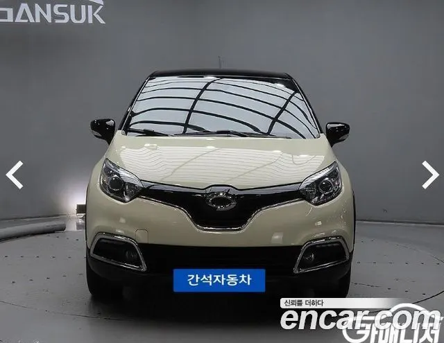 RENAULT KOREA QM3 2015 — 76 881 км, белый-перламутр, Корея — под ключ — фото 2