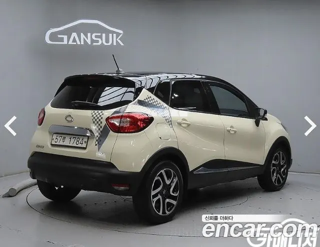 RENAULT KOREA QM3 2015 — 76 881 км, белый-перламутр, Корея — под ключ — фото 4