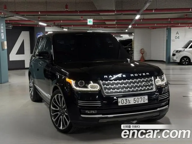 LAND ROVER RANGE ROVER — из Кореи под ключ