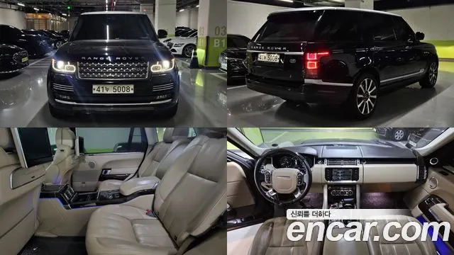 LAND ROVER RANGE ROVER — из Кореи под ключ