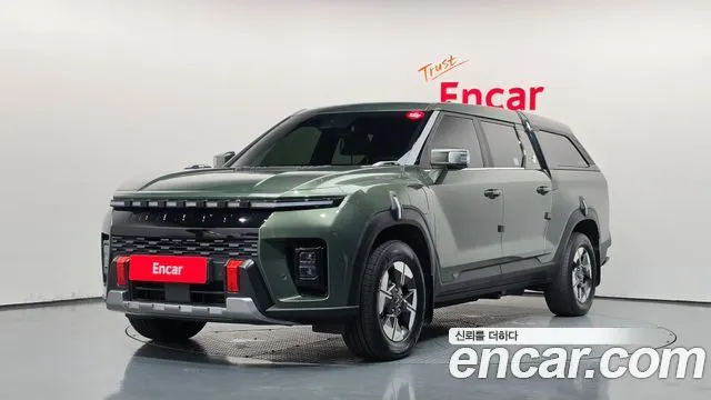 KGM MUSSO EV — из Кореи под ключ