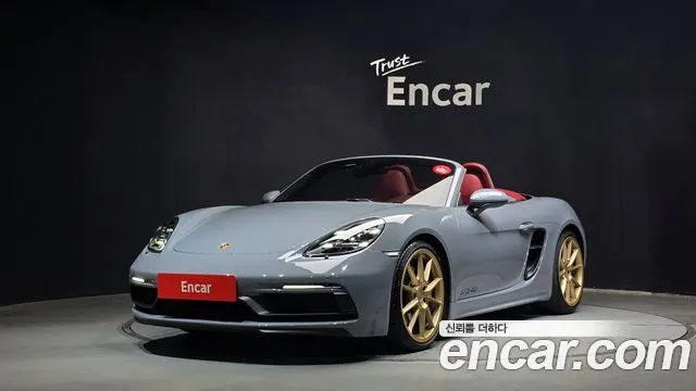 PORSCHE 718 BOXSTER — из Кореи под ключ