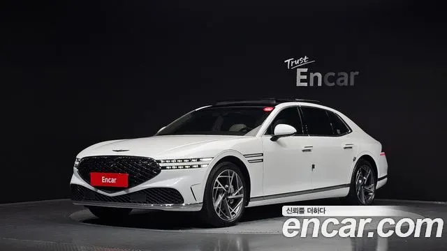 GENESIS G90 2025 — 34 279 км, белый, Корея — под ключ — фото 1