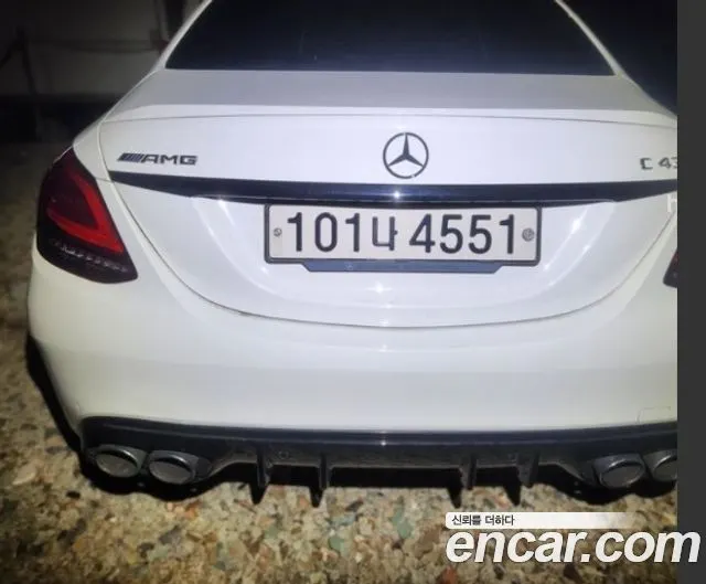 MERCEDES-BENZ C-CLASS W205 — из Кореи под ключ