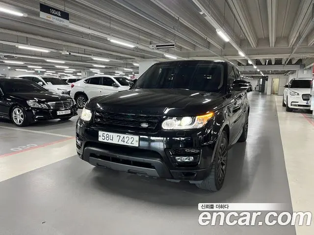 LAND ROVER RANGE ROVER SPORT 2017 — 156 180 км, чёрный, Корея — под ключ — фото 12