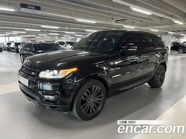 LAND ROVER RANGE ROVER SPORT 2017 — 156 180 км, чёрный, Корея — под ключ — фото 3