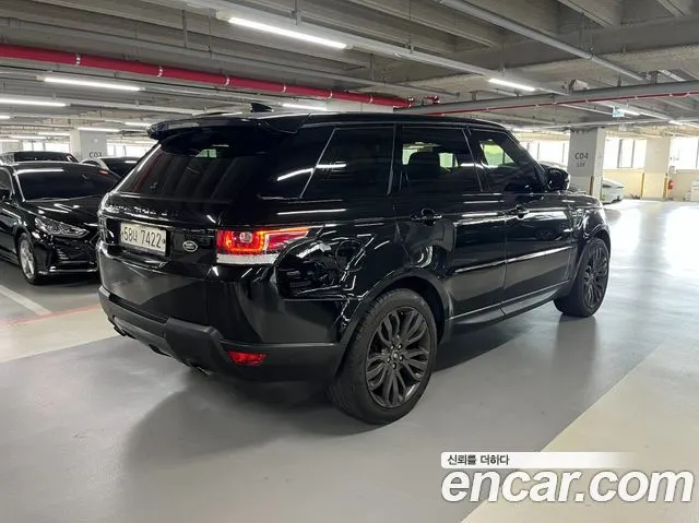 LAND ROVER RANGE ROVER SPORT 2017 — 156 180 км, чёрный, Корея — под ключ — фото 4
