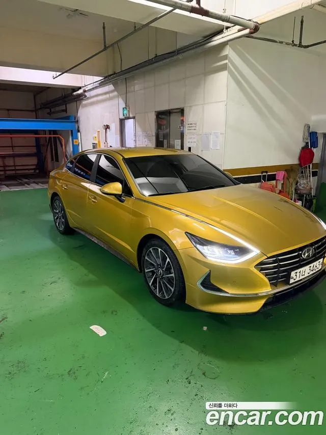 HYUNDAI SONATA 2020 — 139 000 км, золотистый, Корея — под ключ — фото 10