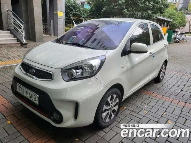 KIA MORNING 2016 — 193 700 км, белый-перламутр, Корея — под ключ — фото 2